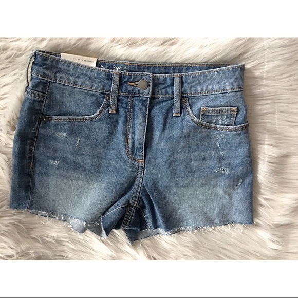 NWT High Rise Shortie Shorts - Picture 2 of 6